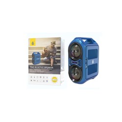 PUZZLE BLUETOOTH SPEAKER NF4068 BTS/FM/TF/AUDIO/USB/KARAOKE 5.0 VERSION ONE PLUS BLUE